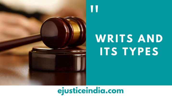 5 types of writs and their meaning Archives - E-Justice India