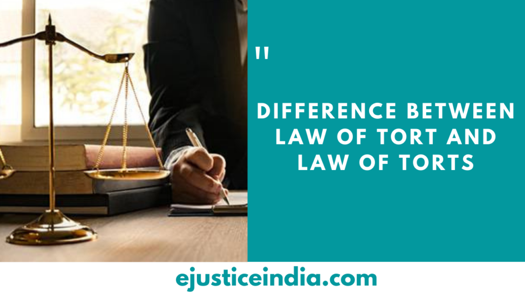 Occupier’s Liability In Law Of Torts - E-Justice India