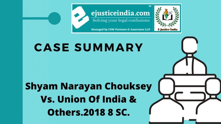 Case Summary : INDRA SAWHNEY AND ORS. V. UNION OF INDIA AND ORS., AIR ...