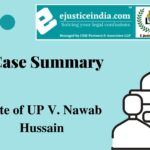 State of UP V. Nawab Hussain